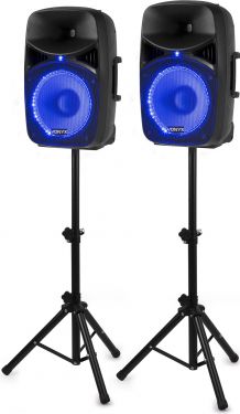 VPS122A Plug & Play 800W Speaker Set with Stands