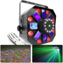 MultiAcis IV LED med laser og strobe MultiAcis IV LED med laser og strobe