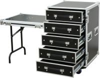 PD-FA6 5 Drawer 3U Engineer Case + Table