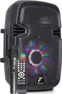 Fenton FT8LED Transportabel Lydanlæg 8" bas 300W Fenton FT8LED Transportabel Lydanlæg 8" bas 300W