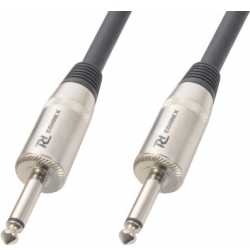 Højttalerkabel 6.3mm Jack – 6.3mm Jack / 1.5mm² 10m TILBUD højttaler kabel sort