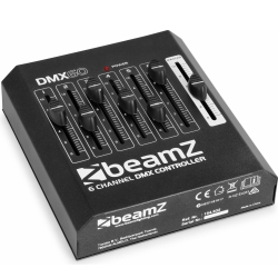 DMX Controller DMX60 – Super simpel 6 kanals DMX styring TILBUD NU channel kanal