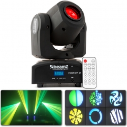 BeamZ Panther 25 LED Spot MovingHead TILBUD NU fåøjepå panter øje på få