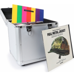 RC100 12″ Flightcase til plader / Vinyl Record Case, Sølv tilfælde optage quot
