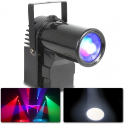 PS10W LED Pinspot 10W 4-i-1 DMX TILBUD NU fåøjepå øje få på