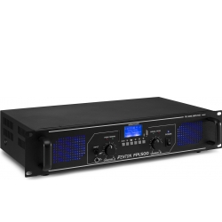 Digital Forstærker FPL500 2x250W med Equalizer / 4 input / Bluetooth / MP3 / USB