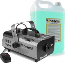 BeamZ S900 Røgmaskine inkl. 5 liter røgvæske