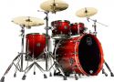 Mapex SV529XB-KLE 4-pc Shell Pack, Cherry Mist Maple Burl, 4-pce Sa Mapex SV529XB-KLE 4-pc Shell Pack, Cherry Mist Maple Burl, 4-pce Sa