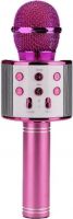 KM01 Karaoke Mic with built-in Speakers Bluetooth/MP3 Pink KM01 Karaoke Mic with built-in Speakers Bluetooth/MP3 Pink