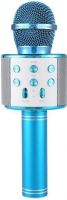 KM01 Karaoke Mic with built-in Speakers Bluetooth/MP3 Blue KM01 Karaoke Mic with built-in Speakers Bluetooth/MP3 Blue