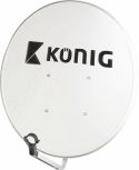 König Parabol 60 cm 37.8 dB Grå, SAT-SD60 König Parabol 60 cm 37.8 dB Grå, SAT-SD60