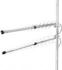 Nedis 3G/4G Outdoor Antenna | Max. 15 dBi Gain | 698 - 960 MHz | 1710 - 2700 MHz | Aluminium, ANOR4G Nedis 3G/4G Outdoor Antenna | Max. 15 dBi Gain | 698 - 960 MHz | 1710 - 2700 MHz | Aluminium, ANOR4G
