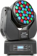 Moving Head MHL373 / 37x 3W RGB / DMX og Musikstyring Moving Head MHL373 / 37x 3W RGB / DMX og Musikstyring