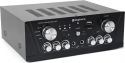 Stereo Hi-Fi Forstærker med FM Radio / Karaoke / USB / SD / MP3, Sort Stereo Hi-Fi Forstærker med FM Radio / Karaoke / USB / SD / MP3, Sort