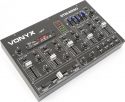 DJ Mixer STM2290 8-kanals med lydeffekter, Bluetooth, USB/SD/MP3-afpiller DJ Mixer STM2290 8-kanals med lydeffekter, Bluetooth, USB/SD/MP3-afpiller