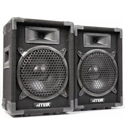 Diskohøjttaler sæt i populært disco-look, 2-vejs med 8" bas / 40 speakerset quot