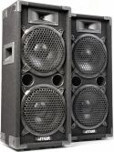 Discohøjttaler 2-vejs med 2x 8" bas i populært disco-look / 800W Discohøjttaler 2-vejs med 2x 8" bas i populært disco-look / 800W