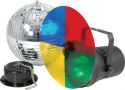 Disco light set 3 with 20cm mirrorball