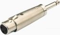 XLR hun -> 6.3 monojack han XLR hun -> 6.3 monojack han