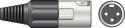 XLR plug, short, 3-pin XLR plug, short, 3-pin