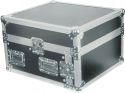 Flightcase 19" med udskæring til mixer (10U + 4U højde) Flightcase 19" med udskæring til mixer (10U + 4U højde)