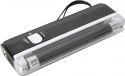 Lamp with built in black light projector - black Lamp with built in black light projector - black