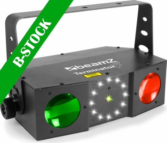 Terminator IV LED Double Moon with laser and strobe "B-STOCK"