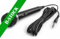 Microphone 600 Ohm/XLR-6.3 Jack. Black "B-STOCK" Microphone 600 Ohm/XLR-6.3 Jack. Black "B-STOCK"
