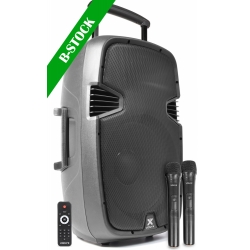 SPJ-PA915 Mobile amplifier ABS 15″ 2 UHF ”B STOCK” TILBUD NU