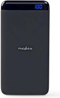 Nedis Power Bank | 10000 mAh | 2 USB-A udgange 2,1A | Mikro-USB-indgang | Sort, UPBK10001BK Nedis Power Bank | 10000 mAh | 2 USB-A udgange 2,1A | Mikro-USB-indgang | Sort, UPBK10001BK