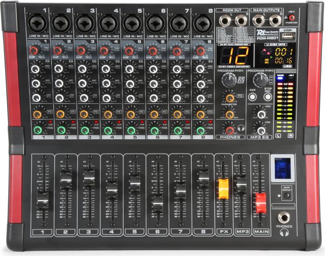 PDM-M804 8-Channel Music Mixer
