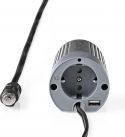 Nedis Vekselretter med modificeret sinusbølge | 24 V jævnstrøm - 230 V vekselstrøm | 100 W | 1 x USB Nedis Vekselretter med modificeret sinusbølge | 24 V jævnstrøm - 230 V vekselstrøm | 100 W | 1 x USB
