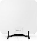 Nedis Indendørs HDTV-antenne | 0-25 km | Forstærkning 30 dB | FM/VHF/UHF | Hvid, ANIR2502BK700 Nedis Indendørs HDTV-antenne | 0-25 km | Forstærkning 30 dB | FM/VHF/UHF | Hvid, ANIR2502BK700