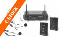 STWM712H 2-Channel VHF Wireless Headset Microphone System "C-STOCK"