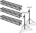 Beamz Truss Pakke sort 6 Meter - Pakkesæt Beamz Truss Pakke sort 6 Meter - Pakkesæt