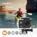 Nedis Action-kamera | Real 4K Ultra HD | Wi-Fi | Vandtæt etui, ACAM61BK Nedis Action-kamera | Real 4K Ultra HD | Wi-Fi | Vandtæt etui, ACAM61BK