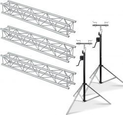 Beamz Truss Pakke Aluminium 6 Meter - Pakkesæt Beamz Truss Pakke Aluminium 6 Meter - Pakkesæt