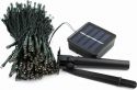 Udendørs solcelle LED lyskæde 100 Varm Hvide LEDs (12m) Udendørs solcelle LED lyskæde 100 Varm Hvide LEDs (12m)