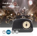 Nedis DAB+ Radio | 5.4 W | FM | Carrying Handle | Black, RDDB5000BK Nedis DAB+ Radio | 5.4 W | FM | Carrying Handle | Black, RDDB5000BK
