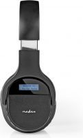 Nedis Trådløse hovedtelefoner | DAB+/FM/Bluetooth® | Over-Ear | Sammenklappelig | Rejseetui | Sort, Nedis Trådløse hovedtelefoner | DAB+/FM/Bluetooth® | Over-Ear | Sammenklappelig | Rejseetui | Sort,