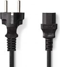 Cables & Plugs, Nedis Power Cable | Schuko Male - IEC-320-C13 | 5.0 m | Black, CEGP10030BK50