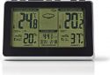 Nedis Weather Station | Wireless sensor | Alarm clock | Weather Forecast, WEST400BK Nedis Weather Station | Wireless sensor | Alarm clock | Weather Forecast, WEST400BK