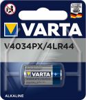 Varta Alkaline Battery 4LR44 6 V 1-Blister, 4034.101.401
