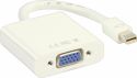 Valueline Mini Displayport Kabel Mini DisplayPort Han - VGA Hun 0.20 m Hvid, VLMP37850W0.20 Valueline Mini Displayport Kabel Mini DisplayPort Han - VGA Hun 0.20 m Hvid, VLMP37850W0.20