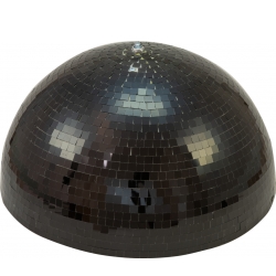 Eurolite Half Mirror Ball 50cm black motorized TILBUD NU