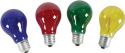 Colored Spare Lamp Set E27 / 25 watt - 4 pcs (1 red, 1 yellow, 1 green, 1 blue) Colored Spare Lamp Set E27 / 25 watt - 4 pcs (1 red, 1 yellow, 1 green, 1 blue)