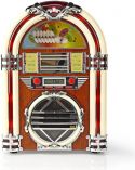 Nedis Table Radio Jukebox | FM/AM Radio CD | 3 W | Brown, RDJB3000BN Nedis Table Radio Jukebox | FM/AM Radio CD | 3 W | Brown, RDJB3000BN