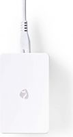 Nedis Wall Charger | 3.0 A | USB (QC) / USB-C outputs | Power Delivery 30 W | White, WCPD30W120WT Nedis Wall Charger | 3.0 A | USB (QC) / USB-C outputs | Power Delivery 30 W | White, WCPD30W120WT