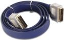 2 x SCART han, krydset og fuldt forbundet fladkabel (0,5m) 2 x SCART han, krydset og fuldt forbundet fladkabel (0,5m)