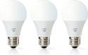 Nedis Smart LED-pære til Wi-Fi | Varm til kold hvid | E27 | 3-pak, WIFILW30WTE27 Nedis Smart LED-pære til Wi-Fi | Varm til kold hvid | E27 | 3-pak, WIFILW30WTE27